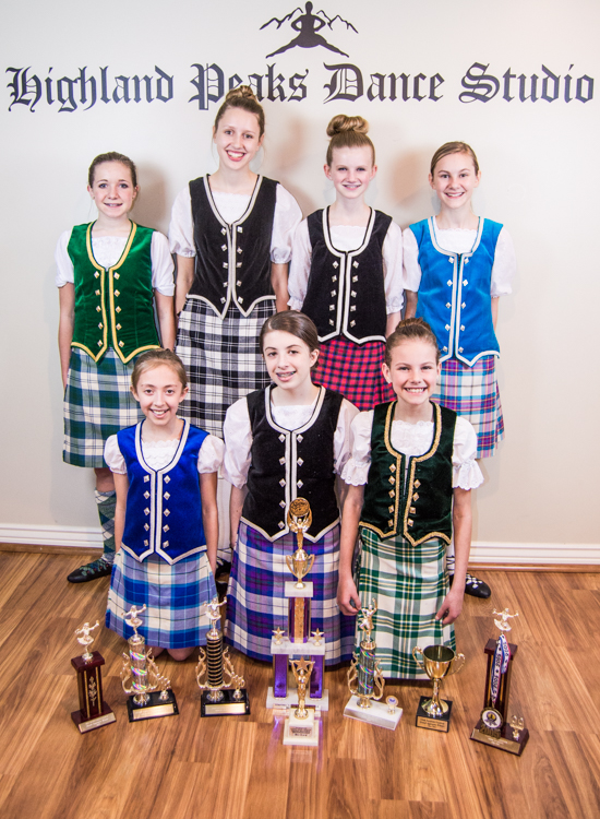 scottish highland dance at Highland peaks dance studio utah